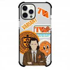Loki Phone Case For iPhone Samsung Galaxy Pixel OnePlus Vivo Xiaomi Asus Sony Motorola Nokia - Loki TVA Portrait Minimalist Sticker