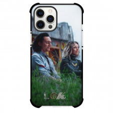 Loki Phone Case For iPhone Samsung Galaxy Pixel OnePlus Vivo Xiaomi Asus Sony Motorola Nokia - Loki And Sylvie Laufeydottir Sitting