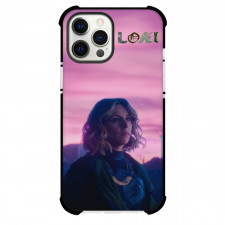 Loki Sylvie Laufeydottir Phone Case For iPhone Samsung Galaxy Pixel OnePlus Vivo Xiaomi Asus Sony Motorola Nokia - Sylvie Laufeydottir Portrait On Purple Background
