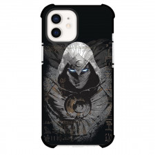 Marvel Phone Case For iPhone And Samsung Galaxy Devices - Moon Knight Egyptian Art Cartoon Portrait