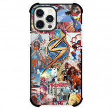 Marvel Ms Marvel Phone Case For iPhone Samsung Galaxy Pixel OnePlus Vivo Xiaomi Asus Sony Motorola Nokia - Ms Marvel Collage With Logo