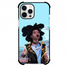 Spider Man Across The Spider Verse Hobie Brown Phone Case For iPhone Samsung Galaxy Pixel OnePlus Vivo Xiaomi Asus Sony Motorola Nokia - Hobie Brown Portrait On Blue Background
