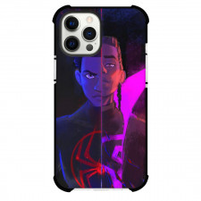 Spider Man Across The Spider Verse Phone Case For iPhone Samsung Galaxy Pixel OnePlus Vivo Xiaomi Asus Sony Motorola Nokia - Miles Morales The Prowler Portrait