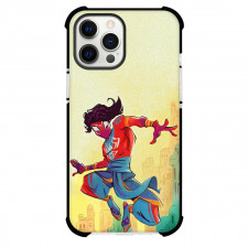 Spider Man Across The Spider Verse Pavitr Prabhakar Phone Case For iPhone Samsung Galaxy Pixel OnePlus Vivo Xiaomi Asus Sony Motorola Nokia - Comic Series Pavitr Prabhakar Jumping