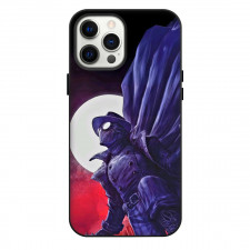 Spider-Noir Phone Case For iPhone Samsung Galaxy Pixel OnePlus Vivo Xiaomi Asus Sony Motorola Nokia - Spider-Noir Moon Painting Portrait