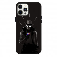 Spider-Noir Phone Case For iPhone Samsung Galaxy Pixel OnePlus Vivo Xiaomi Asus Sony Motorola Nokia - Spider-Noir Rubiks Cube Portrait Vector Art