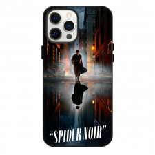 Spider-Noir Phone Case For iPhone Samsung Galaxy Pixel OnePlus Vivo Xiaomi Asus Sony Motorola Nokia - Spider-Noir Walking In Alley Poster