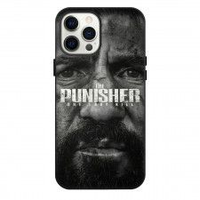 The Punisher Phone Case For iPhone Samsung Galaxy Pixel OnePlus Vivo Xiaomi Asus Sony Motorola Nokia - The Punisher Close Up Portrait Black And White Poster