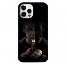 The Punisher Phone Case For iPhone Samsung Galaxy Pixel OnePlus Vivo Xiaomi Asus Sony Motorola Nokia - The Punisher Holding Bullet Logo Portrait