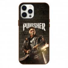 The Punisher Phone Case For iPhone Samsung Galaxy Pixel OnePlus Vivo Xiaomi Asus Sony Motorola Nokia - The Punisher Shooting Gun Series Poster