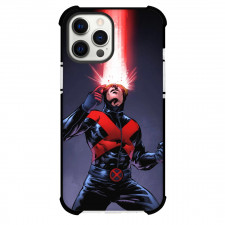 X-Men Cyclops Phone Case For iPhone and Samsung Galaxy Devices - Cyclops Illustration Black Background