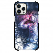 X-Men Cyclops Phone Case For iPhone and Samsung Galaxy Devices - Cyclops Side Portrait Watercolor Art