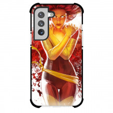 X-Men Jean Grey Phone Case For iPhone and Samsung Galaxy Devices - Jean Grey Watercolor Art