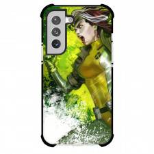 X-Men Rogue Phone Case For iPhone and Samsung Galaxy Devices - Rogue Watercolor Art