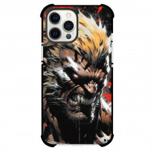 X-Men Sabretooth Phone Case For iPhone and Samsung Galaxy Devices - Sabretooth Watercolor Art