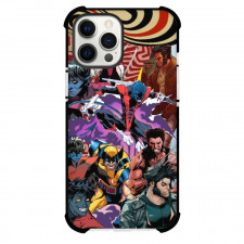 X-Men Phone Case For iPhone and Samsung Galaxy Devices - Wolverine and Nightcrawler Collage