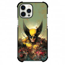 X-Men Wolverine Phone Case For iPhone and Samsung Galaxy Devices - Wolverine Portrait Watercolor Art