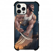 X-Men Wolverine Phone Case For iPhone and Samsung Galaxy Devices - Logan Shouting Illustration