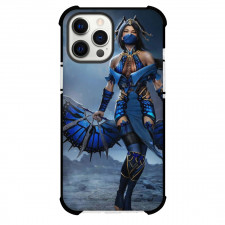 Mortal Kombat Kitana Phone Case For iPhone Samsung Galaxy Pixel OnePlus Vivo Xiaomi Asus Sony Motorola Nokia - Kitana Illustration Sky Background