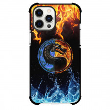 Mortal Kombat Phone Case For iPhone Samsung Galaxy Pixel OnePlus Vivo Xiaomi Asus Sony Motorola Nokia - Mortal Kombat Logo Ice Fire