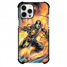 Mortal Kombat Scorpion Phone Case For iPhone Samsung Galaxy Pixel OnePlus Vivo Xiaomi Asus Sony Motorola Nokia - Scorpion Comic Art