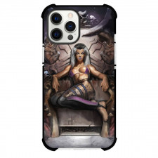 Mortal Kombat Sindel Phone Case For iPhone Samsung Galaxy Pixel OnePlus Vivo Xiaomi Asus Sony Motorola Nokia - Sindel Character Art Sitting