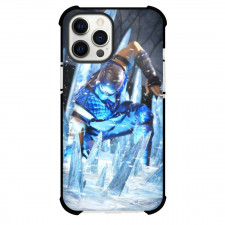 Mortal Kombat Sub-Zero Phone Case For iPhone Samsung Galaxy Pixel OnePlus Vivo Xiaomi Asus Sony Motorola Nokia - Sub-Zero Fighting Pose Ice Background