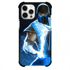 Mortal Kombat Sub-Zero Phone Case For iPhone Samsung Galaxy Pixel OnePlus Vivo Xiaomi Asus Sony Motorola Nokia - Sub-Zero Fighting Pose Illustration
