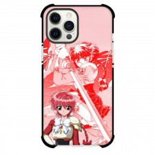 Magic Knight Rayearth Hikaru Shidou Phone Case For iPhone Samsung Galaxy Pixel OnePlus Vivo Xiaomi Asus Sony Motorola Nokia - Hikaru Shidou Standing On Red Retro Illustration Art
