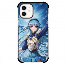 Magic Knight Rayearth Umi Ryuuzaki Phone Case For iPhone Samsung Galaxy Pixel OnePlus Vivo Xiaomi Asus Sony Motorola Nokia - Umi Ryuuzaki Anime Art On Blue Sky Background