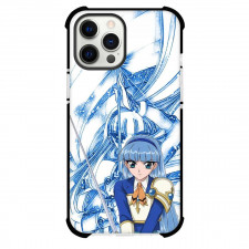 Magic Knight Rayearth Umi Ryuuzaki Phone Case For iPhone Samsung Galaxy Pixel OnePlus Vivo Xiaomi Asus Sony Motorola Nokia - Umi Ryuuzaki Portrait On Blue Illustration Art