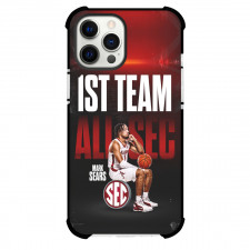 March Madness Men Tournament Alabama Crimson Tide Mark Sears Phone Case For iPhone Samsung Galaxy Pixel OnePlus Vivo Xiaomi Asus Sony Motorola Nokia - Mark Sears Side Portrait