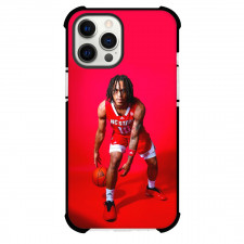 March Madness Men Tournament NC State Wolfpack Breon Pass Phone Case For iPhone Samsung Galaxy Pixel OnePlus Vivo Xiaomi Asus Sony Motorola Nokia - Breon Pass Red Background