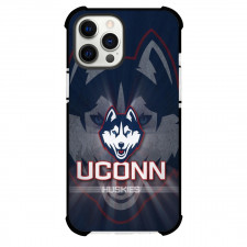 March Madness Men Tournament UConn Huskies Phone Case For iPhone Samsung Galaxy Pixel OnePlus Vivo Xiaomi Asus Sony Motorola Nokia - UConn Huskies Red Blue Logo
