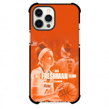 March Madness Women Tournament Illinois Fighting Illini Gretchen Dolan Phone Case For iPhone Samsung Galaxy Pixel OnePlus Vivo Xiaomi Asus Sony Motorola Nokia - Genesis Gretchen Dolan Side Portrait