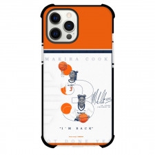 March Madness Women Tournament Illinois Fighting Illini Makira Cook Phone Case For iPhone Samsung Galaxy Pixel OnePlus Vivo Xiaomi Asus Sony Motorola Nokia - Makira Cook Side I'm Back