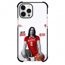 March Madness Women Tournament NC State Wolfpack Mimi Collins Phone Case For iPhone Samsung Galaxy Pixel OnePlus Vivo Xiaomi Asus Sony Motorola Nokia - Mimi Collins Red Grayscale
