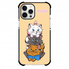 Marie Phone Case For iPhone And Samsung Galaxy - Marie Berlioz And Toulouse Portrait On Beige Background