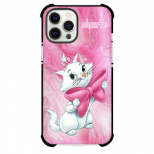 Marie Phone Case For iPhone And Samsung Galaxy - Marie Holding Pink Bow Tie Poster