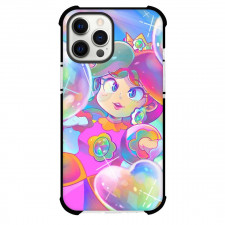 Super Mario Wonder Phone Case For iPhone Samsung Galaxy Pixel OnePlus Vivo Xiaomi Asus Sony Motorola Nokia - Mario Wonder Daisy Comic Art Rainbow Background