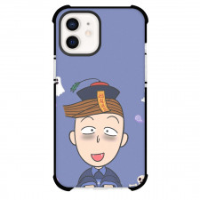 Chibi Maruko Chan Kazuhiko Hanawa Phone Case For iPhone Samsung Galaxy Pixel OnePlus Vivo Xiaomi Asus Sony Motorola Nokia - Kazuhiko Hanawa Portrait On Purple Background