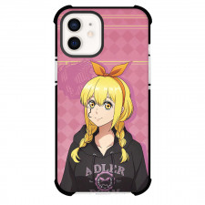 Mashle Magic And Muscles Phone Case For iPhone Samsung Galaxy Pixel OnePlus Vivo Xiaomi Asus Sony Motorola Nokia - Lemon Irvine Portrait On Pink Background