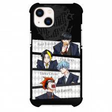 Mashle Magic And Muscles Phone Case For iPhone Samsung Galaxy Pixel OnePlus Vivo Xiaomi Asus Sony Motorola Nokia - Mash Finn Lance And Dot Portrait Poster