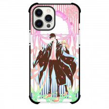 Mashle Magic And Muscles Phone Case For iPhone Samsung Galaxy Pixel OnePlus Vivo Xiaomi Asus Sony Motorola Nokia - Mash Burnedead And Lemon Standing Illustration Art