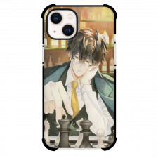 Mashle Magic And Muscles Phone Case For iPhone Samsung Galaxy Pixel OnePlus Vivo Xiaomi Asus Sony Motorola Nokia - Orter Madl Playing Chess Poster