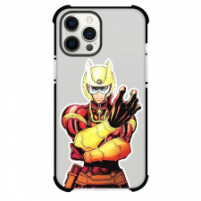 Mazinger Z Koji Kabuto Case For iPhone Samsung Galaxy Pixel OnePlus Vivo Xiaomi Asus Sony Motorola Nokia - Koji Kabuto Fighting Pose Illustration