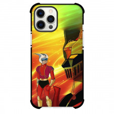 Mazinger Z Case For iPhone Samsung Galaxy Pixel OnePlus Vivo Xiaomi Asus Sony Motorola Nokia - Koji And Mazinga Z Side Portrait