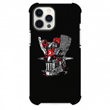 Mazinger Z Case For iPhone Samsung Galaxy Pixel OnePlus Vivo Xiaomi Asus Sony Motorola Nokia - Mazinger Z Avatar Black Red