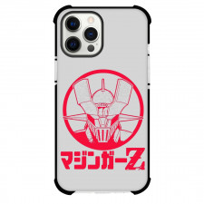 Mazinger Z Case For iPhone Samsung Galaxy Pixel OnePlus Vivo Xiaomi Asus Sony Motorola Nokia - Mazinger Z Logo Gray Red