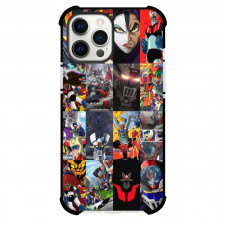 Mazinger Z Case For iPhone Samsung Galaxy Pixel OnePlus Vivo Xiaomi Asus Sony Motorola Nokia - Characters Portrait Collage